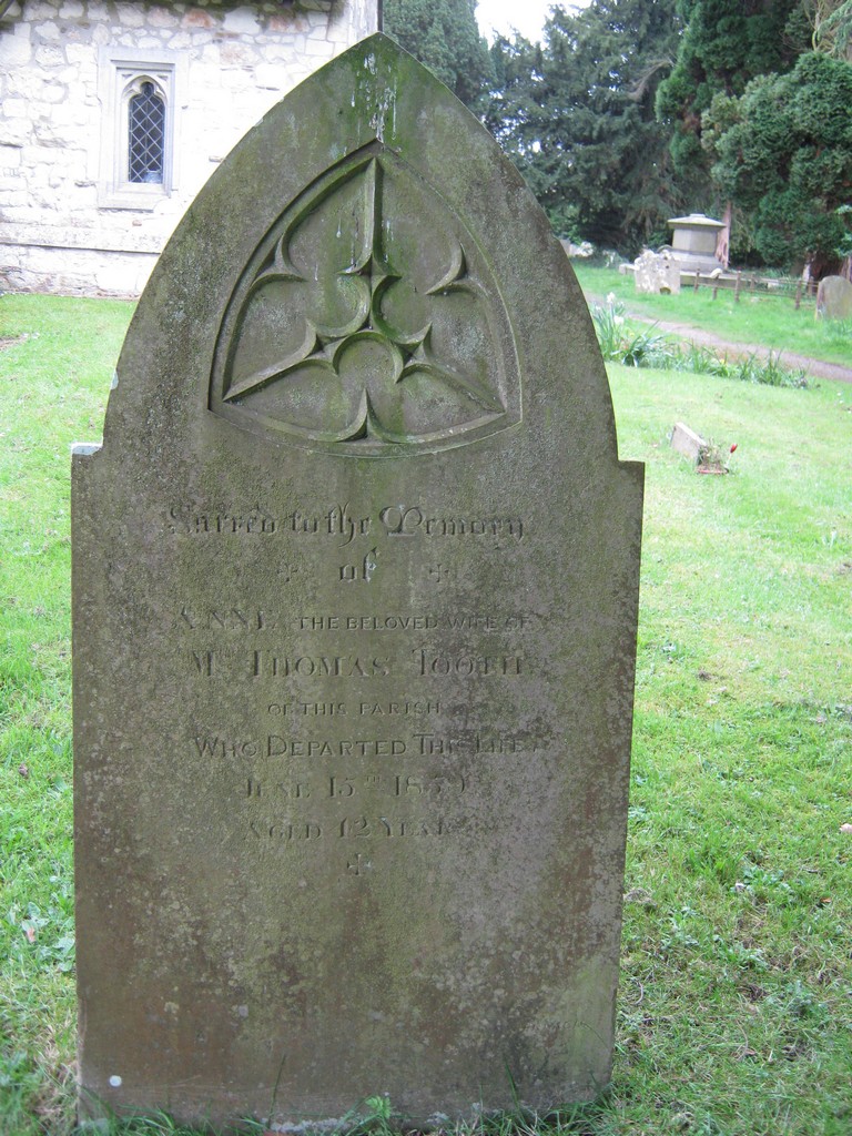 photo of grave for Anne Tooth